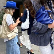 Collage of anonymous street style photography of Madrid women.